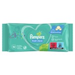 Детские влажные салфетки Pampers Fresh Clean, 52 шт