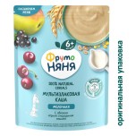 Каша Фрутоняня мультизлаковая с яблоком черной смородиной и вишней