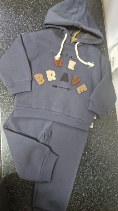 WW438 Двойка худи с трико