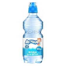 Вода Агуша детская, без газа, 0.33 л