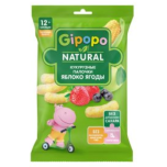 Кукурузные палочки яблоко ягоды Gipopo 20 гр