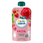 Кисель Фрутоняня клубника-малина,130 мл
