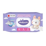 Влажные салфетки Watashi, 64 шт