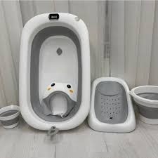 Набор складной ванночки 5 в1 цветная