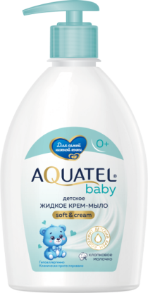 Крем-гель для купания Аquatel baby 280гр