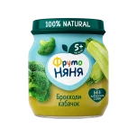 ПЮРЕ Фрутоняня  Брокколи кабачок 100г
