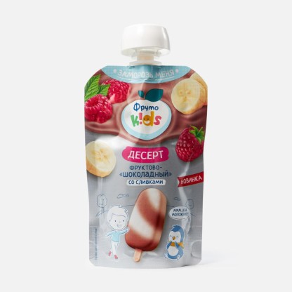 ФН десерт фруктово-шоколадный со сливками 90гр