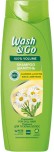 Шампунь Wash&Go экстрактом ромашки для тусклых волос 180мл