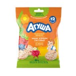 Мини хлебцы Агуша рисовый Ягодное ассорти,30 г