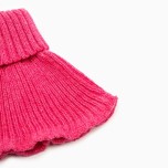 Манишка розовая